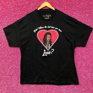 Twilight Saga Bella Where Have You Been Loca Jacob T-Shirt 2X